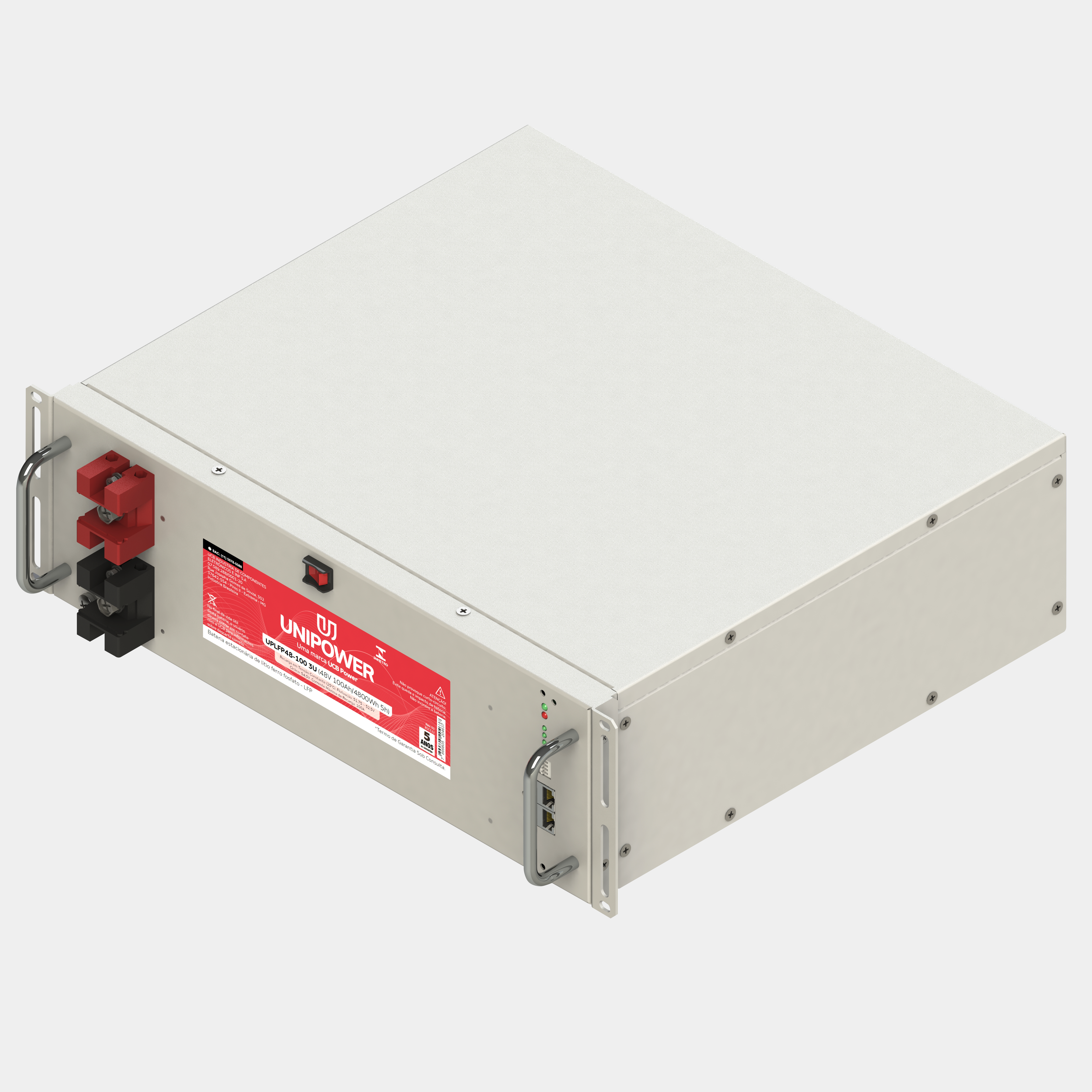 Bateria Estacionária de Lítio – LFP 48V 100AH TL