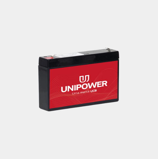 Bateria Estacionária de Chumbo VRLA 6V 7,2Ah